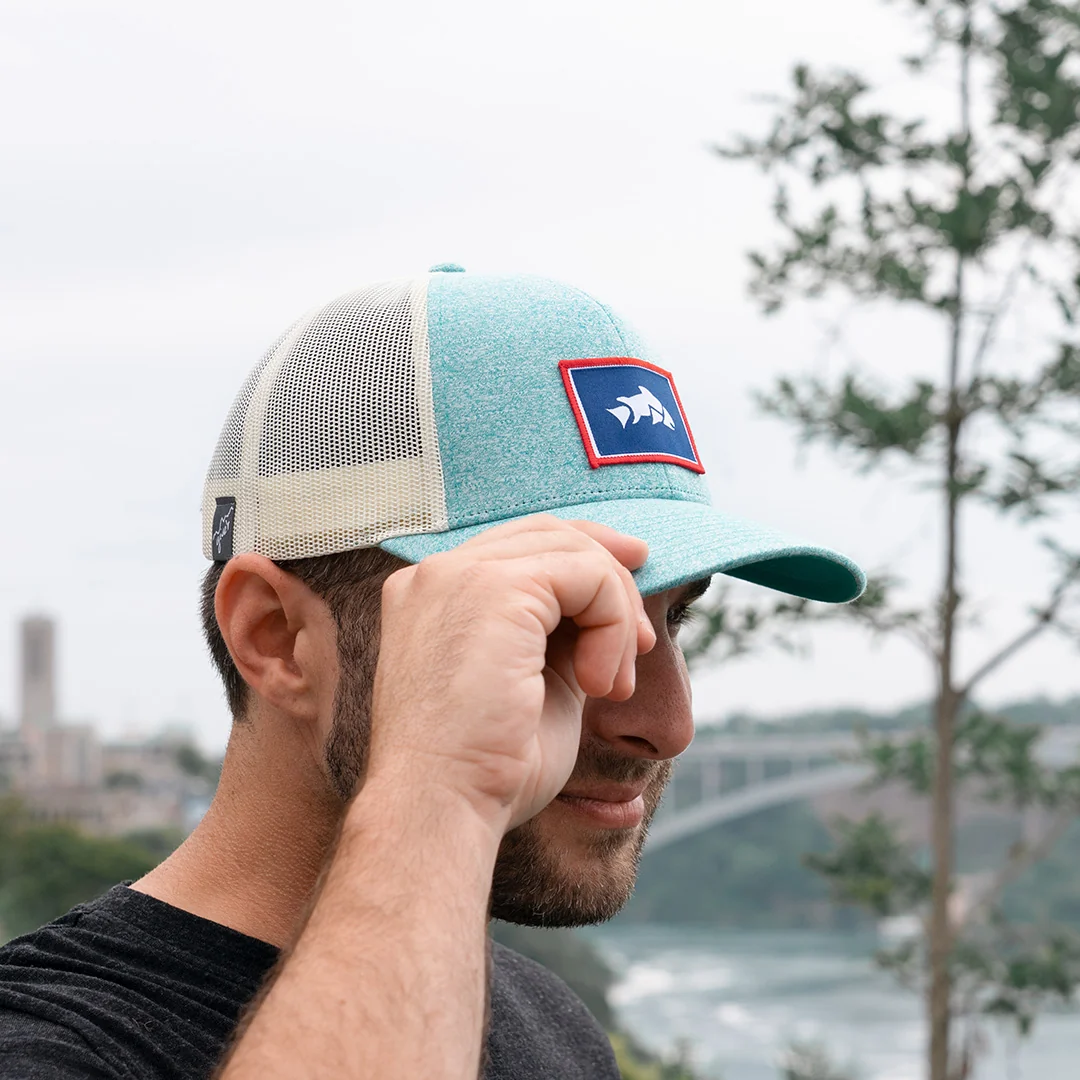 Low-Pro Wyoming Trout Trucker Hat - Image 6
