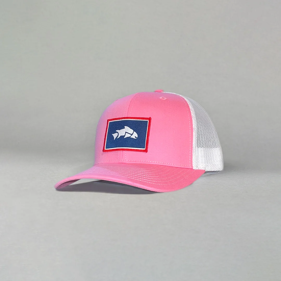 Wyoming Trout Trucker Hat - Image 5