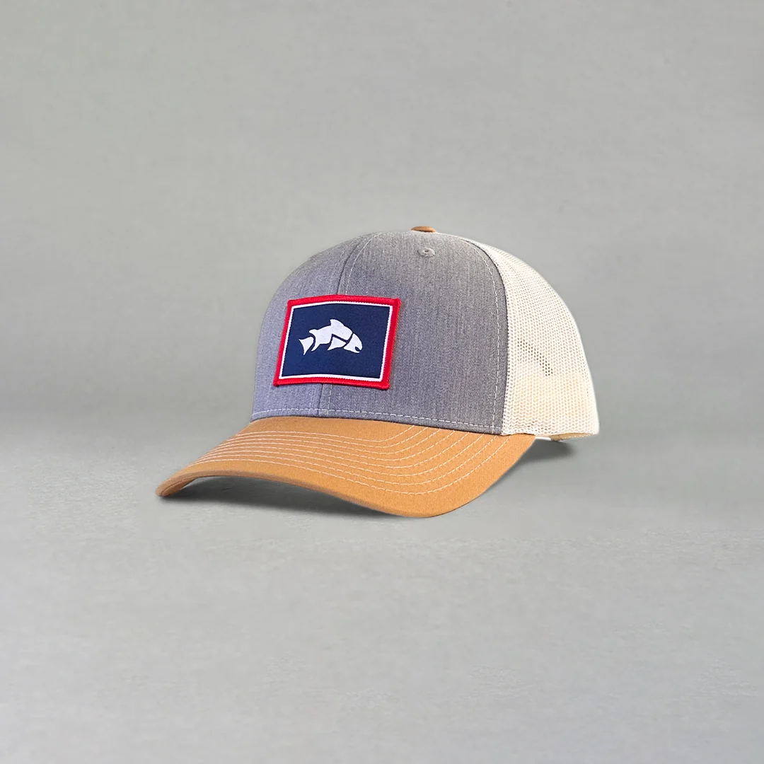 Wyoming Trout Trucker Hat - Image 7