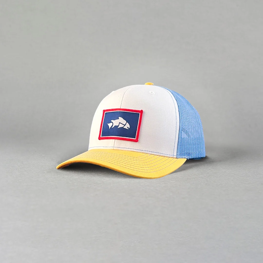 Wyoming Trout Trucker Hat - Image 9